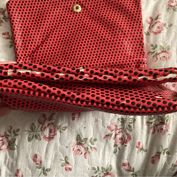 NWT Kimchi Blue Red Polka Dot Bag *see pics - Picture 5 of 11